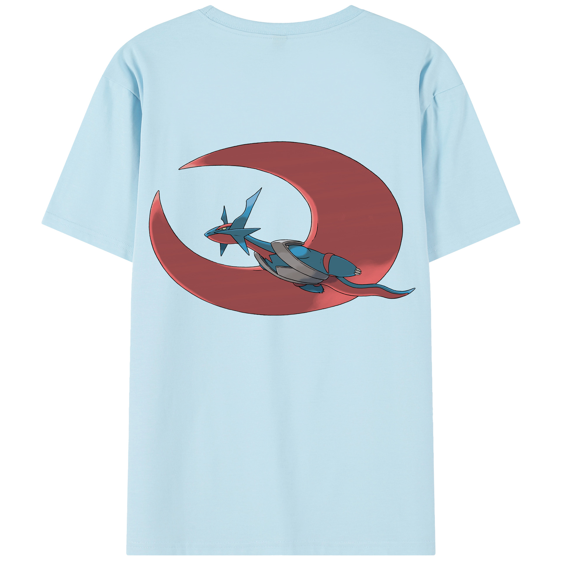 （画像用） ポケットモンスター Pokémon 綿100％半袖Tシャツ（背面プリント）